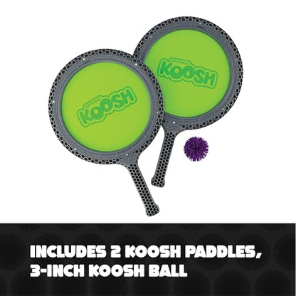 Koosh Double Paddle Playset -- Paddles and Ball for Added Koosh Fun! -- Fidget Toy -- For Ages 6+