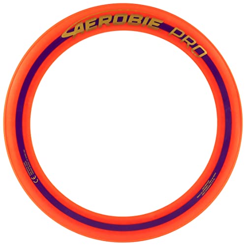 Aerobie Pro Ring Outdoor Flying Disc, 35.6cm, Orange - color: Pro Flying Ring Orange