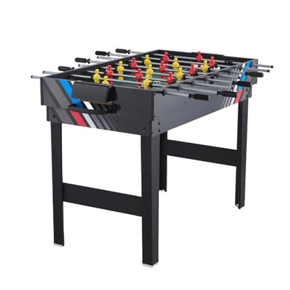 VEVOR 3-in-1/4-in-1 Combo Game Table Set, 48"/54" Air Hockey, Ping Pong & Foosball Combo, with Pucks & Pushers, Multi Combination Table for Family Game Room or Office - style: 4-in-1