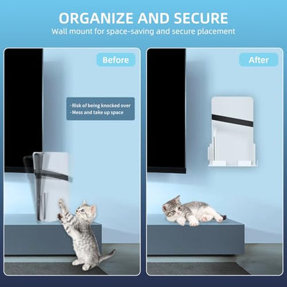 Multifunctional Space Efficient Wall Mount Shelf Bracket Stand Suitable for Consoles Includes Accessory Storage Multifunctional Storage