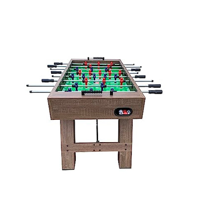 KICK Cavalier 55" Foosball Table – Professional Full-Size Indoor Game Table - color: Brown