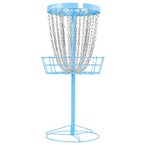 Axiom Discs Pro 24-Chain Disc Golf Basket - color: Light Blue