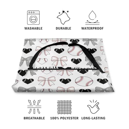 Castle Fairy Cartoon Baseball Kitchen Apron,Bow Knots Waterproof Apron - color: Black White
