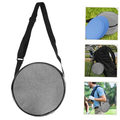 Disc Golf Bag Lightweight Fly Disc Storage Pouch Shoulder Pack for Outdoor Training and Travel Multi-use Carry Tote for All Player