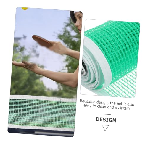 Portable Table Tennis Net Replacement for Indoor and Outdoor Use Easy to Clean and Maintain Design for Convenient Play Compatible with Standard Tables