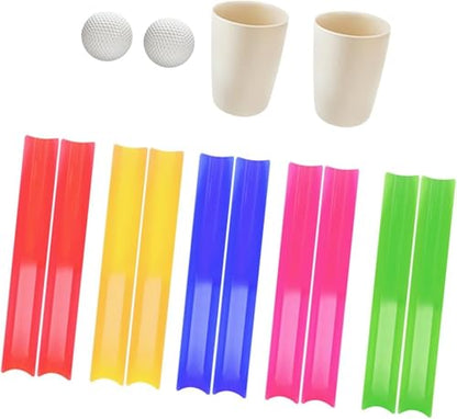 Pipeline Team Building Activity, Outdoor Youth Sports, Golf Balls with Storage Bag for Adults, L 7.5cm Width - size: L 7.5cm Width