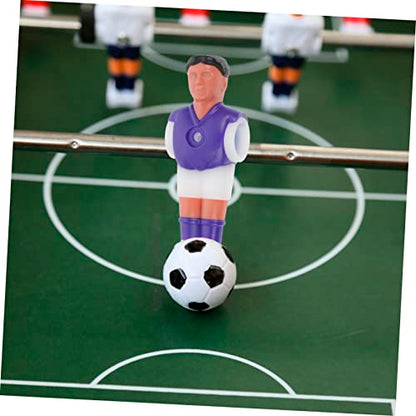 Alasum 8 Pcs Mini Soccer Game Childrens tylonal Rod Foosball Player Animatronic Toys Foosball Table Guy Kids Foosball Player Men’s Men Kids Football Players Fuse Replace Man