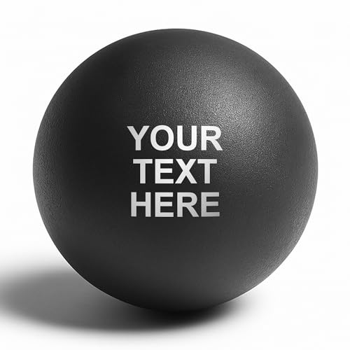 Uberpong Personalized Ping Pong Balls, Custom Text or Message, Party Gifts - color: Black, size: Pack of 75