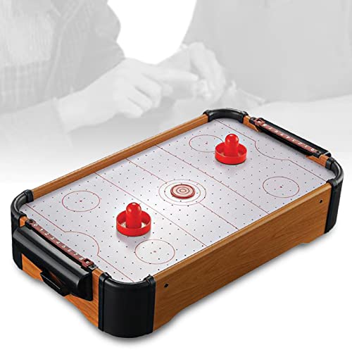 Tabletop Air Hockey Game Board Compact Operated Hockey Tabletop Educational Toy for Kids Two Player Indoor Gathering Parent