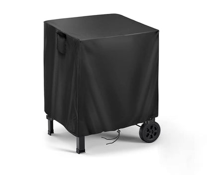 Outdoor Prep Table Cover for Inkmin Double-Shelf Movable Dining Cart Table, Patio Bar Cart Cover, Waterproof Outdoor Grill Cart Covers Pizza Oven Covers - 27 x 22 x 30 Inch - size: 27" x 22" x 30"