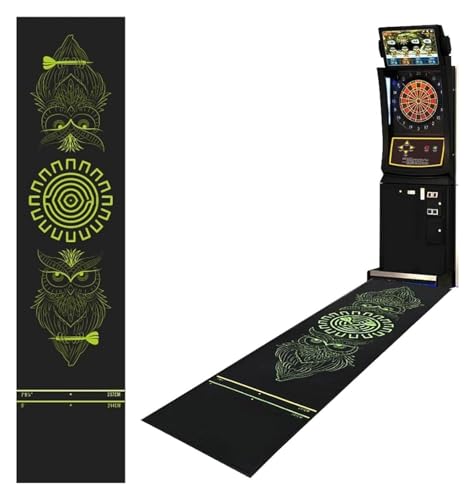 Dart Mat，Non-Slip Dart Carpet， Rubber Dart Mat Non-Slip Dart Carpet with Throwing Line Suitable for Indoor Halls Rooms Bars Dart Courts