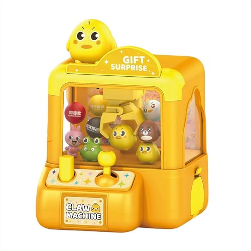 Mini Claw Machine for Kids - Vending Machines Toys, Electronic Arcade Game, Animal Theme Arcades Game Party Toy, Christmas & New Year Gifts for Boys Girls Age 3+, Party Home Arcade Toy (Duck) - color: Duck