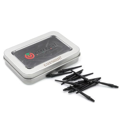 CUESOUL OTO Small Thread Soft Tip Dart Point Pack - color: Black