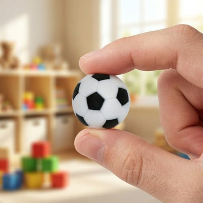 PRETYZOOM 14pcs Foosball Table Balls, 23mm/0.9inch Plastic Foosball Balls, Mini Soccer Tabletop Football Game Accessory Replacement Part