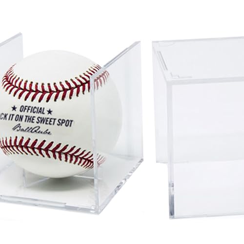 THE ORIGINAL BALLQUBE MLB Unisex-Adult Display Case