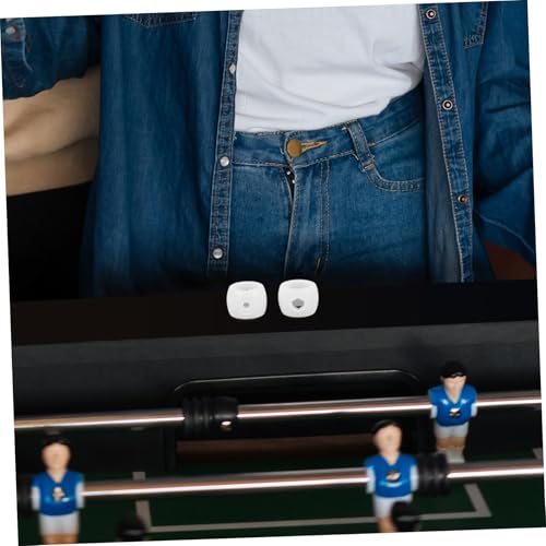 Abaodam 5sets Foosball Bushings Bearing Rods Mini Table Football Stopper Ring Plastic Goal Bar Positioner 4pcs*5