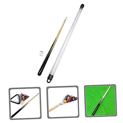 Hemobllo Wooden Pool Cue Stick for Boy Girl Billiard Cue for Boy Girl Lightweight Billiard Tool for Learning and Fun for Spaces and Accurate Shots