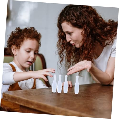 30pcs Mini Bowling Pin Portable Table Bowling Game for Indoor Entertainment for Family Gatherings Develops Hand-Eye Coordination