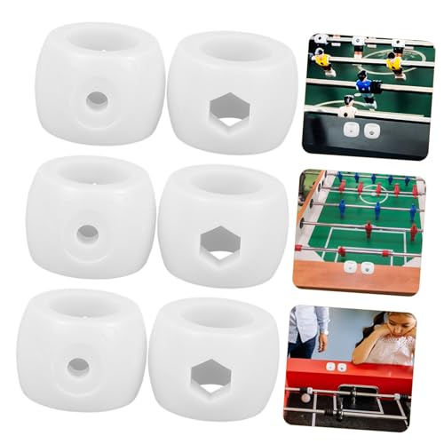 BESPORTBLE Foosball Table Football Goal Bar Stop Ring Replacement Parts Table Soccer Goal Bar Parts Locator Ring