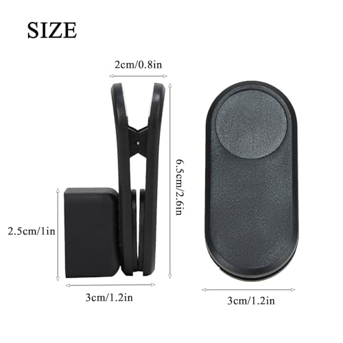 LAKE OF FIRE Chalk Holder Pool Billiards, Pool Cue Chalk Holder with Belt Clip Snooker Billiard Accessories Black - size: Square