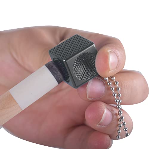 CROWN ME Billiard Billiard Pool Cue Tip Tool Cube, Cube tip Tool,Billiard Chalk Holder, cue tip Repair Tool, Billiard cue Accessories