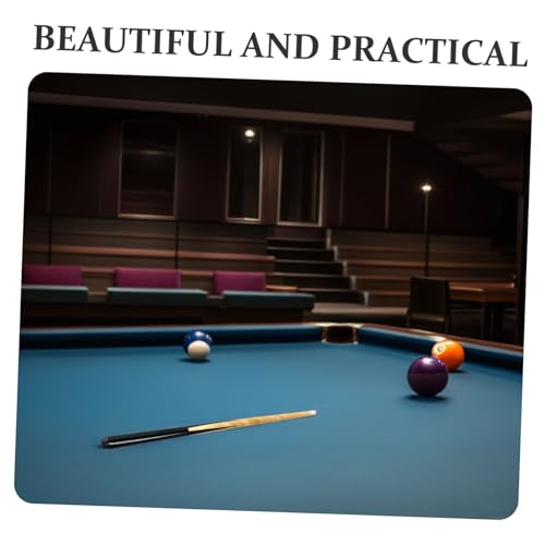 Short Pool Cue Stick Lightweight Compact Billiard Rod for Beginners Hardwood Billiards Cue for Home Table Under Comfortable Grip and Superior Control