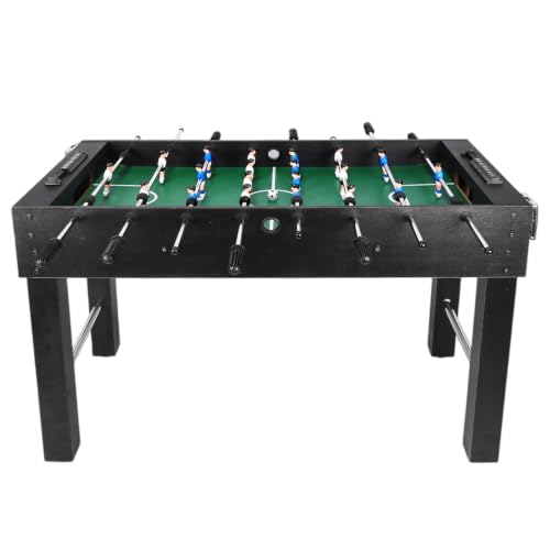 47Inch Large Size Foosball Table for Adults Competition Full Size Soccer Game Table Football Arcade Heavy-Duty Playing Machine for Indoor Game Room