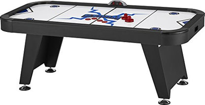 Fat Cat Storm 7 Foot Air Hockey Table for Adults with 80 CFM Motor, LED Electronic Scorer, Hockey Table with Pucks and Paddles Included