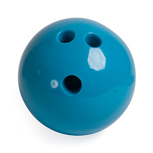 Champion Sports Plastic Bowling Ball – Youth Bowling Game for All Skill Levels, Indoor/Outdoor Play, Fits Foam or Plastic Pin Sets, 3–5 lb. Ball Sizes - color: Blue (4 Pounds)