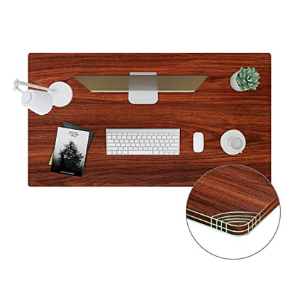 SANODESK Universal Tabletop 48"x24"x1" Thickness One-Piece Table Top Rectangular Particle Board for Standing Desk and Home Office Countertop DIY,Mahogany Desk Top - color: Mahogany, size: 48*24*1 Inch