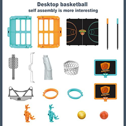 Kids Gaming Game Children Basketball Game Parent Child Interactive Game Double Fingertip Table Top Games for Kids (color1)