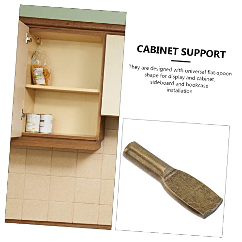 HANABASS Small Shelf Bracket 50pcs Pong Racket Fixing Support Pins for Peg Board Shelves