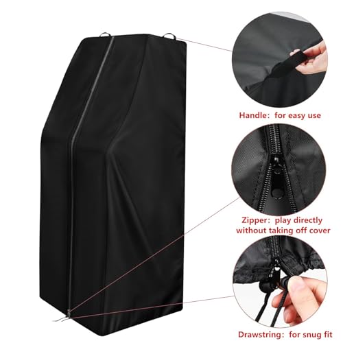 Arcade Machine Cover, Heavy Duty Protective Video Game Cover for Arcade1Up MS. PACMAN Classic SE Machine,Waterproof & Dustproof Electronic Dust Covers for Game Room，19" x 19" x 62" - size: 19"L x 19"D x 62"H