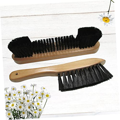 Yardwe Billiard Table Brush Pool Table Cleaner Rail Brush Set Pool Accessories Small Handle