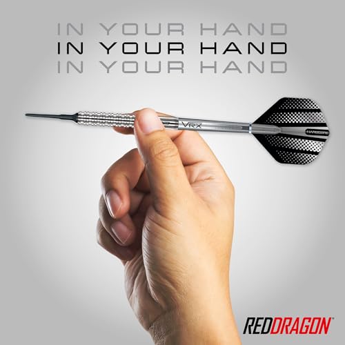RED DRAGON Darts - Rebel | Recon | Ascend | Paradym | Wolf - Professional Soft Tip Darts - Includes Dart Flights and Shafts - size: Standard