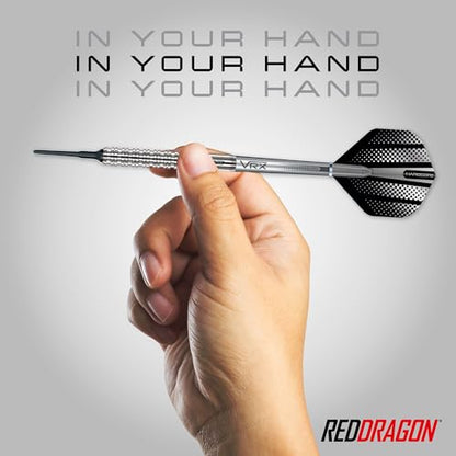 RED DRAGON Darts - Rebel | Recon | Ascend | Paradym | Wolf - Professional Soft Tip Darts - Includes Dart Flights and Shafts - size: Standard