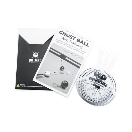 Ghost Ball Aim Trainer for Billiards | Practice Tool & Aiming Aid for Beginners & Pros – Improve Cue Ball Control & Shot Accuracy