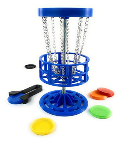 Mini Disc Golf - Table Top Drinking Game - 3D Printed - Man Cave Decor