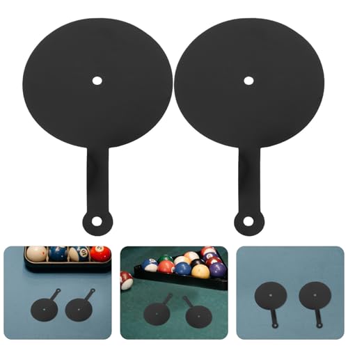 PRETYZOOM 2pcs Billiard Aim Trainer Dots Pool Cue Spot Markers for Skill Improvement and Aiming Aid, Plastic Material, Suitable for Daily Practice and Competitive Play