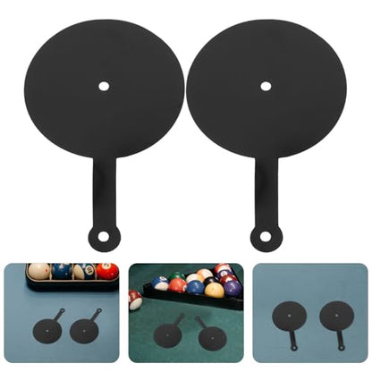 PRETYZOOM 2pcs Billiard Aim Trainer Dots Pool Cue Spot Markers for Skill Improvement and Aiming Aid, Plastic Material, Suitable for Daily Practice and Competitive Play