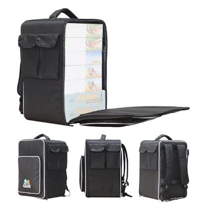 Board Game Bag: Ultimate Backpack, Travel Organizer, Storage & Carrying Case for Board and Tabletop Games - size: Medium