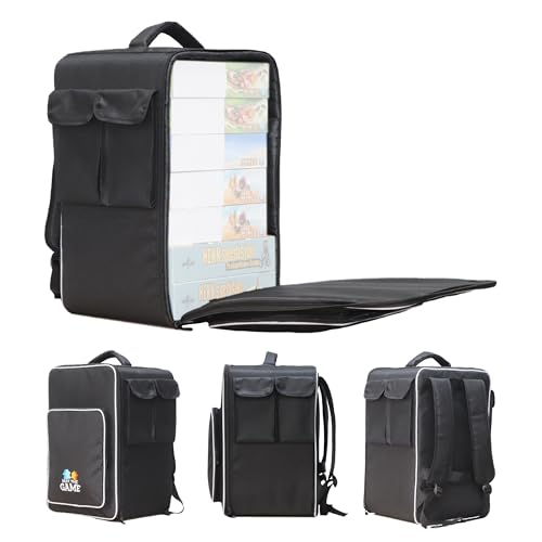 Board Game Bag: Ultimate Backpack, Travel Organizer, Storage & Carrying Case for Board and Tabletop Games - size: Medium
