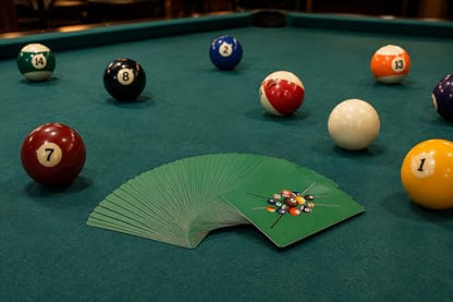 Hickoryville Skilliards Billiards Training Card System - Professional Pool Practice Drills and Skill Building Exercises | Structured Coaching Tool with Progressive Difficulty Levels