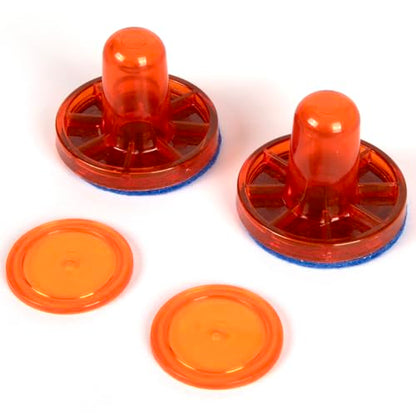 Pac-Man: Arcade Air Hockey - Premium Series, Glow-in-The-Dark Tabletop Game, Motorized Air Cushion, Neon Colors, Licensed, Adults & Kids 6+, 2 Players