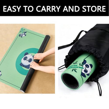 Mahjong Mat for Table,CUFURNIX 31.5''x31.5'' Non-Slip & Noise Reduction Mahjong Mat with Rules,Mah Jongg Gift with Carrying Bag for Poker,Board Games,Dominoes,Cards & Tile Games (Green) - color: Green