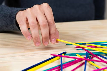 Pressman Giant Pick Up Sticks - Classic Game from Yesterday That's Fun Today , Yellow , One Size Fits All - color: Yellow