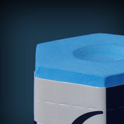 KAMUI ROKU Pool cue Billiard Chalk - Blue - with Chalk Holder