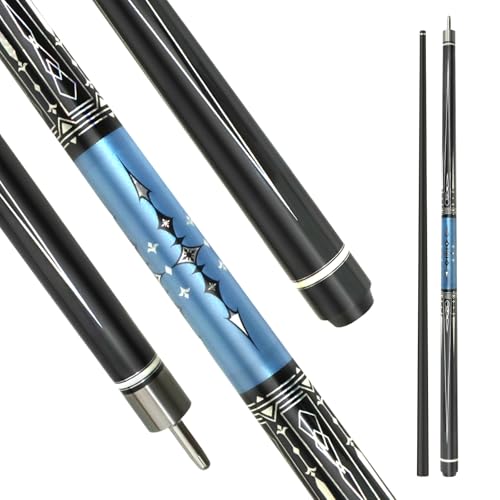 Carbon Fiber/Canadian Maple Pool Cue Stick 58" 20oz, Professional Billiard Stick with 3/8×8/5/16x18 Pin Joint & 13mm Tip, Pool Sticks for Adults Bar or House Use for Billiard Players - style: B99 Carbon Fiber Pool Cue