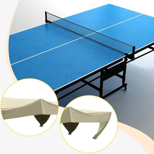 1pc Table Tennis Cover Waterproof Reinforced Stitching Weather Resistant Protector Outdoor Ping Pong Dust Portable