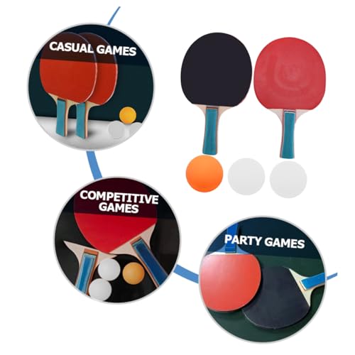 Balacoo Table Tennis Racket Pickleball Rackets Padel Grip Balls Paddles Tape Racquetball Pickelball Dampener